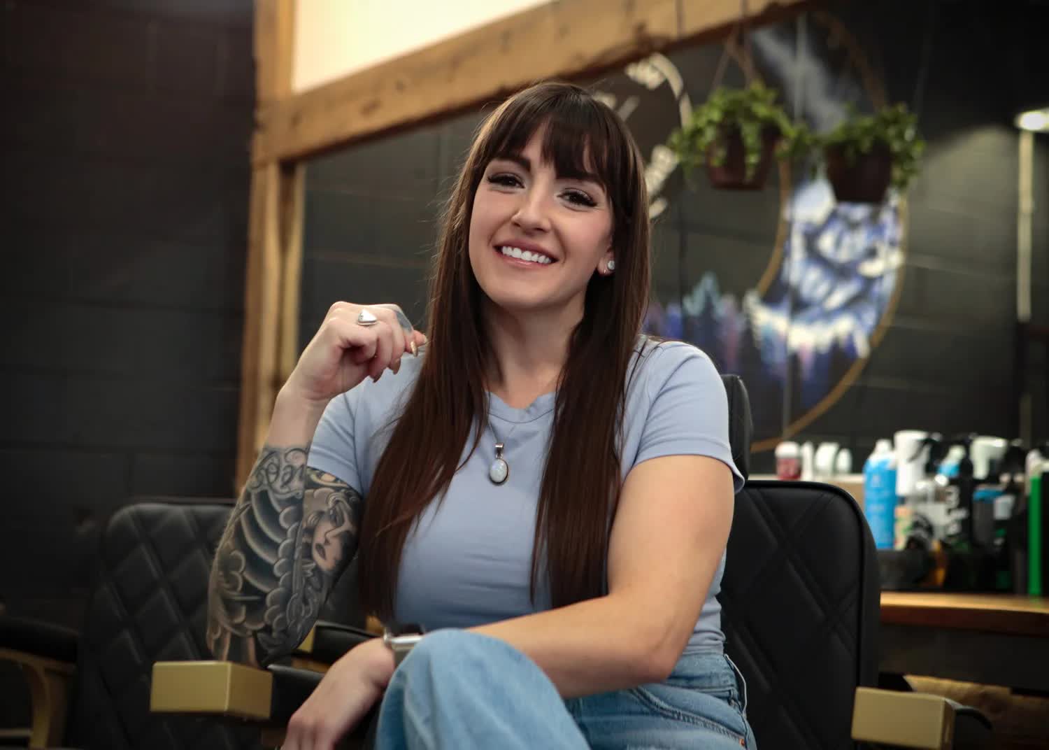 Crystal Larsen, Wasatch Barbershop