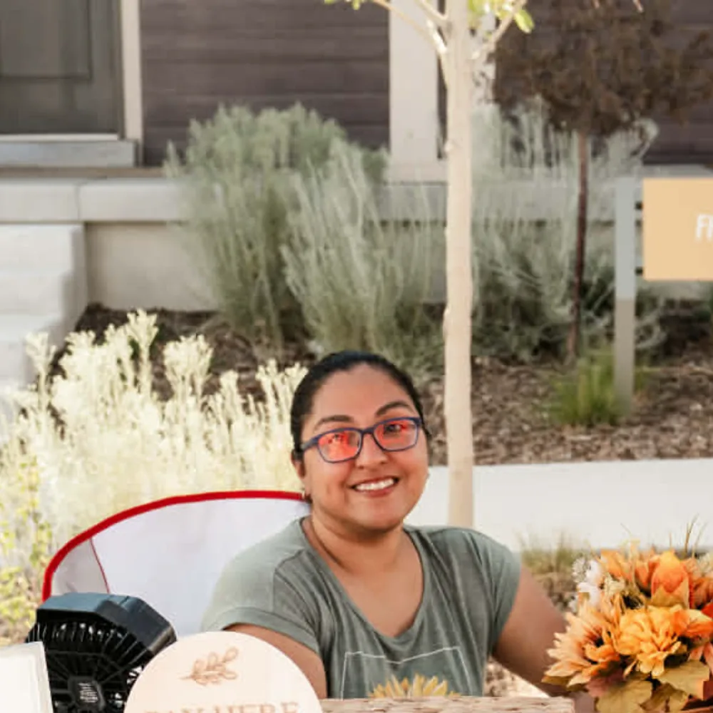 Luci Bernabe, owner of Luci's Sourdough Haven
